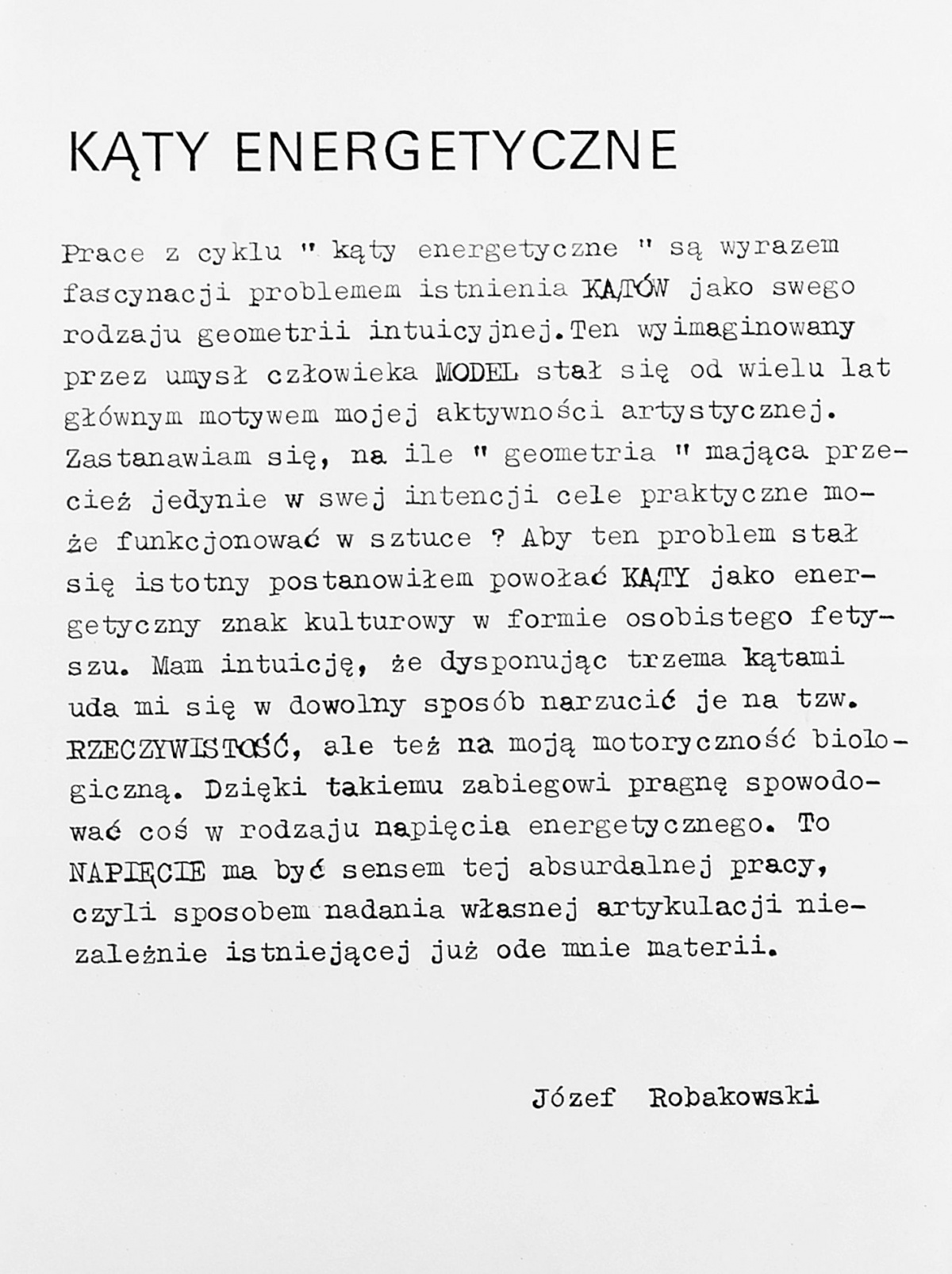 Idea kątów energetycznych